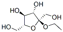 .alpha.-D-Fructofuranoside, ethyl Structure