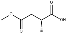 (R)-(+)-3-甲基琥珀酸单甲酯,81025-83-4,结构式