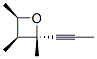 Oxetane, 2,3,4-trimethyl-2-(1-propynyl)-, (2alpha,3beta,4beta)- (9CI) Structure