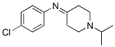4-(4-(Chlorophenyl)imino)-1-isopropyl piperidine 化学構造式