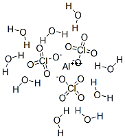 過塩素酸アルミニウム九水和物 化学構造式