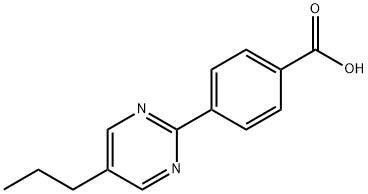 5-Propylpyrimidine-2-Yl-P-BenzoicAcid Structure
