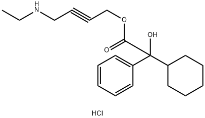 N-DESETHYL OXYBUTYNIN HCL, 81039-77-2, 结构式