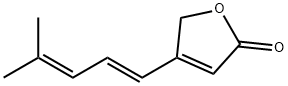 (E)-4-(4-Methyl-1,3-pentadienyl)-2(5H)-furanone Structure