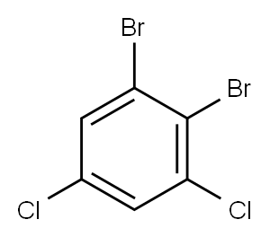 1,2-二溴-3,5-二氯苯, 81067-40-5, 结构式