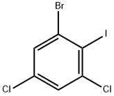 3,5-二氯-2-碘溴苯, 81067-44-9, 结构式