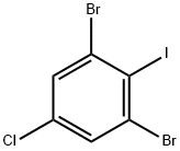 1-CHLORO-3,5-DIBROMO-4-IODOBENZENE 化学構造式