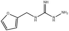 Hydrazinecarboximidamide,  N-(2-furanylmethyl)- Structure