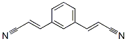 2-Propenenitrile,  3,3-(1,3-phenylene)bis- Structure