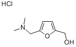 5-(ジメチルアミノメチル)-2-フルフリルアルコール塩酸塩 化学構造式