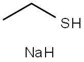 SODIUM ETHANETHIOLATE Struktur