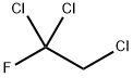 1,1,2-トリクロロ-1-フルオロエタン 化学構造式