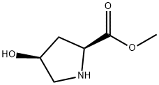 L-Proline, 4-hydroxy-, methyl ester, (4S)- (9CI) Struktur