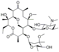 6,11-二-O-甲基红霉素,81103-14-2,结构式