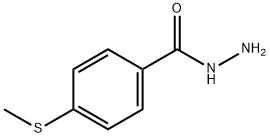 4-甲硫基苯甲酰肼, 81104-42-9, 结构式