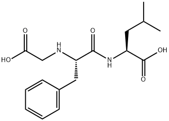 CARBOXYMETHYL-PHE-LEU-OH Structure