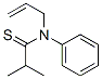 Propanethioamide,  2-methyl-N-phenyl-N-2-propenyl-  (9CI) Struktur