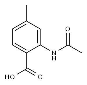 Benzoic acid, 2-(acetylamino)-4-methyl- (9CI)