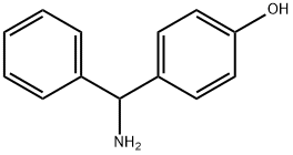 ALPHA-(4-羟基苯基)苄胺, 81123-45-7, 结构式