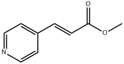 METHYL-3-(4-PYRIDYL)ACRYLATE, 81124-49-4, 结构式
