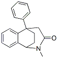 1,5-Ethano-3H-2-benzazepin-3-one, 1,2,4,5-tetrahydro-2-methyl-5-phenyl -,81124-91-6,结构式