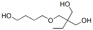 2-ethyl-2-[(4-hydroxybutoxy)methyl]propane-1,3-diol 结构式