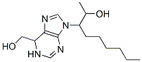 1,6-dihydro-6-(hydroxymethyl)-9-(2-hydroxy-3-nonyl)purine 结构式