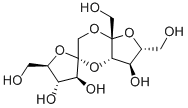 ジフルクトース無水物 III 化学構造式