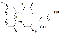Pravastatin sodium Struktur