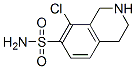 8-chloro-tetrahydroisoquinoline-7-sulfonamide Structure