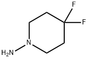 4,4-Difluoro-piperidin-1-ylamine Structure