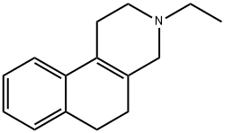 Benz[f]isoquinoline, 3-ethyl-1,2,3,4,5,6-hexahydro- (9CI) Struktur