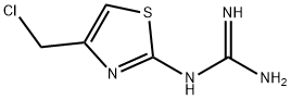 2-(4-(CHLOROMETHYL)THIAZOL-2-YL)GUANIDINE Struktur