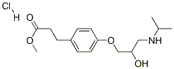 エスモロール塩酸塩 化学構造式