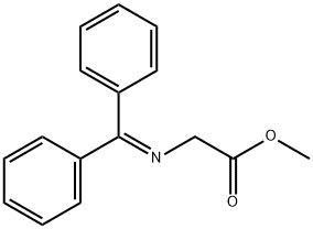 N-(DIPHENYLMETHYLENE)GLYCINE METHYL ESTER Struktur