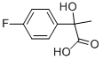 2-(4-Fluorophenyl)-2-hydroxypropionic acid Structure