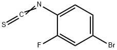 4-溴-2-氟苯基异硫氰酸, 81171-71-3, 结构式
