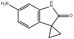 6'-aMino-Spiro[cyclopropane-1,3'-[3H]indol]-2'(1'H)-one Struktur