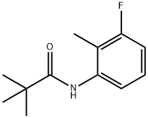 Propanamide, N-(3-fluoro-2-methylphenyl)-2,2-dimethyl- (9CI) Structure