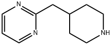 嘧啶,2-(4-哌啶甲基), 811812-60-9, 结构式