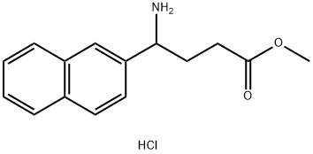 4-AMINO-4-NAPHTHALEN-2-YL-BUTYRIC ACID METHYL ESTER HYDROCHLORIDE
|4-氨基-4-萘-2-基丁酸甲酯盐酸盐
