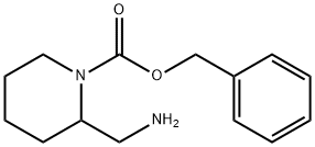 2-AMINOMETHYL-PIPERIDINE-1-CARBOXYLIC ACID BENZYL ESTER Struktur