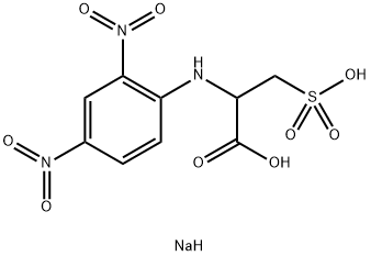 DNP-DL-ASPARTIC ACID 化学構造式