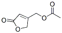 4-(ACETOXYMETHYL)-2-FURANONE 结构式