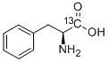 L-苯丙氨酸-羧基-13C 结构式