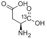 L-ASPARTIC ACID-1-13C,81201-97-0,结构式