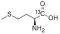 L-甲硫氨酸-1-13C, 81202-04-2, 结构式