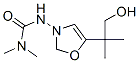 3-[5-(1-hydroxy-2-methyl-propan-2-yl)oxazol-3-yl]-1,1-dimethyl-urea 结构式