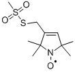 MTSL (S-(2,2,5,5-TETRAMETHYL-2,5-DIHYDRO-1H-PYRROL-3YL)METHYL METHANESULFONOTHIOATE, 81213-52-7, 结构式