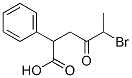 5-bromo-4-oxo-2-phenylhexanoic acid Struktur